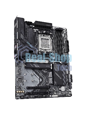 Материнская плата Gigabyte X870 GAMING WIFI6, AM5, AMD X870, 4xDDR5, 4xSATA, 3xM.2, 1xPCIe 5.0 x16, 2xPCIe 3.0 x1, 1xHDMI, 2xUSB-C (DisplayPort Alt Mode), 1x2.5Gb LAN, Wi-Fi 6, Bluetooth 5.3, 2xUSB-C 40Gbps, 1xUSB-A 10Gbps, 3xUSB-A 5Gbps, 4xUSB-A 2.0, 3x3.5 мм, 7.1, ATX
