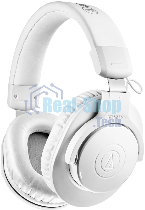 Наушники мониторные Audio-Technica ATH-M20XBT WH белый беспроводные bluetooth оголовье (80004918)