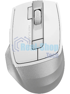 Мышь беспроводная A4Tech Fstyler FG45CS Air2 белый/серебристый, 2000 dpi, радиоканал, USB, кнопки - 7