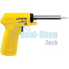 Паяльник STAYER 55307-70 master с пистолетной пластмассовой рукояткой 30 - 70Вт конус