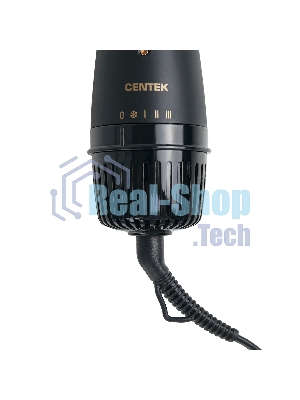 Фен-щетка Centek CT-2063 1200 Вт золото/черный