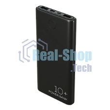 Портативный аккумулятор More choice (4610196408625) PB11-10 - 10000mAh черный