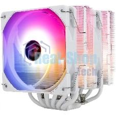 Устройство охлаждения(кулер) Thermalright Peerless Assassin 120 White ARGb Soc-AM5/AM4/1151/1200/2066/2011/1700 белый 4-pin 25.6dB Al+Cu 750gr Ret (PA120-WH-ARGb)