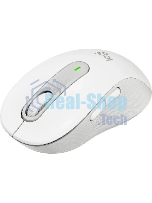 Мышь беспроводная Logitech M650 белый/серый, 4000 dpi, радиоканал, Bluetooth, USB, кнопки - 4