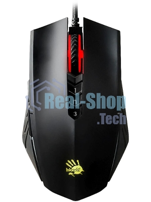Мышь проводная A4Tech Bloody A70 черный, 6200 dpi, USB, кнопки - 8