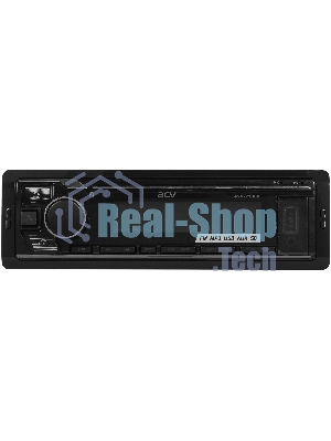 Автомагнитола ACV AVS-920BR, 1 DIN, Bluetooth, USB Type-A, AUX