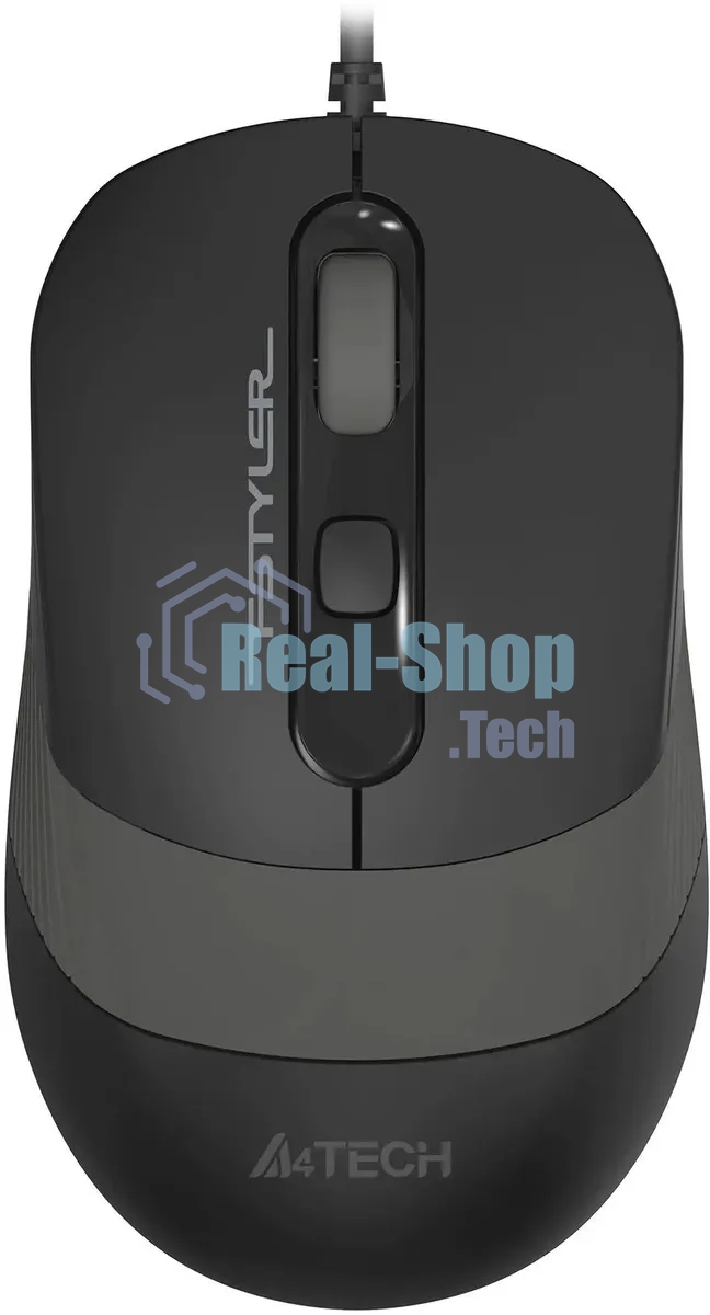 Мышь проводная A4Tech Fstyler FM10T серый, 1600 dpi, USB, кнопки - 4