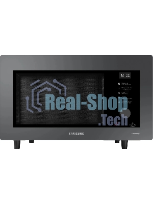 Микроволновая печь Samsung MC32DB7746KC/BW антрацит, 32 л, 1400 Вт, переключатели - сенсор, поворотный механизм