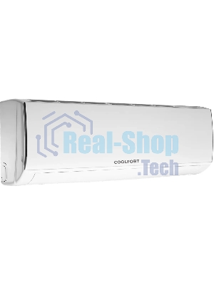 Кондиционер сплит-система Coolfort CF-4101 9000 BTU, 15 м², 37 дБ, охлаждение, обогрев, белый
