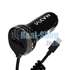 Автомобильное зарядное устройство Maxvi CCM-211MSC 2.1A