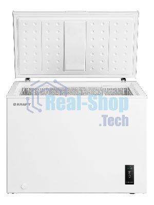 Морозильный ларь Kraft BD(W)-300BL, белый, 280л