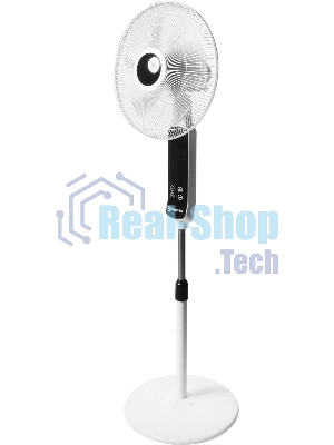 Вентилятор Electrolux EFF-901N чёрный/белый, напольный, 45 Вт, 3 скорости, 40 см
