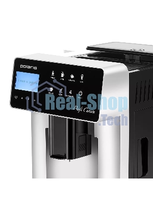 Кофемашина Polaris PACM 2055AC 1450Вт черный/серебристый