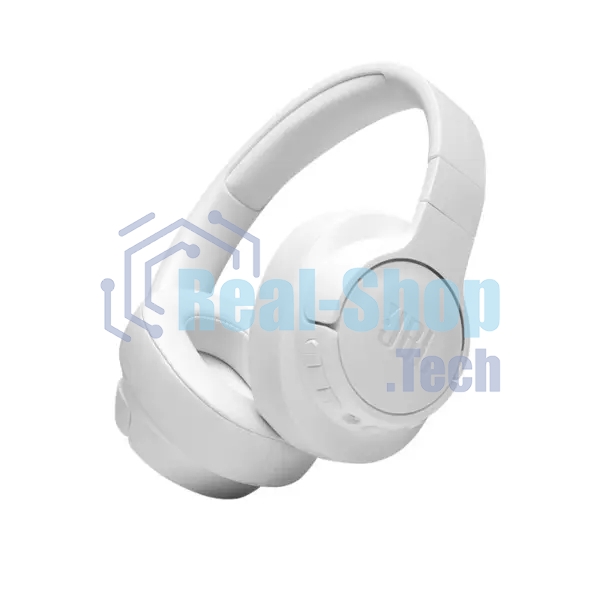 Беспроводные/проводные наушники JBL Tune 770NC белый, полноразмерные, Bluetooth + проводной, активное шумоподавление, до 70 ч