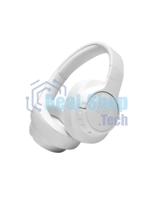 Беспроводные/проводные наушники JBL Tune 770NC белый, полноразмерные, Bluetooth + проводной, активное шумоподавление, до 70 ч