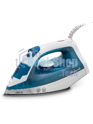 Утюг Maxwell MW-3056, белый/синий