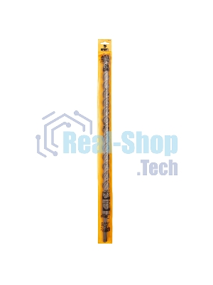 Бур по бетону Denzel двойная спираль, Cobalt W-tip, 20x460 мм, SDS PLUS