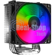 Кулер для процессора ID-COOLING SE-903-XT FRGb черный 92мм алюминий/медь 2200rpm 26db 4-pin 130W 123мм