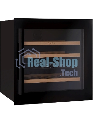 Винный шкаф LEX LWD6036BL dual zone черный, 85 л, 2 отсека, 36 бут.