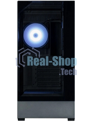 Компьютерный корпус ZALMAN P40 Prism, ATX, черный, WINDOW, 2x3.5
