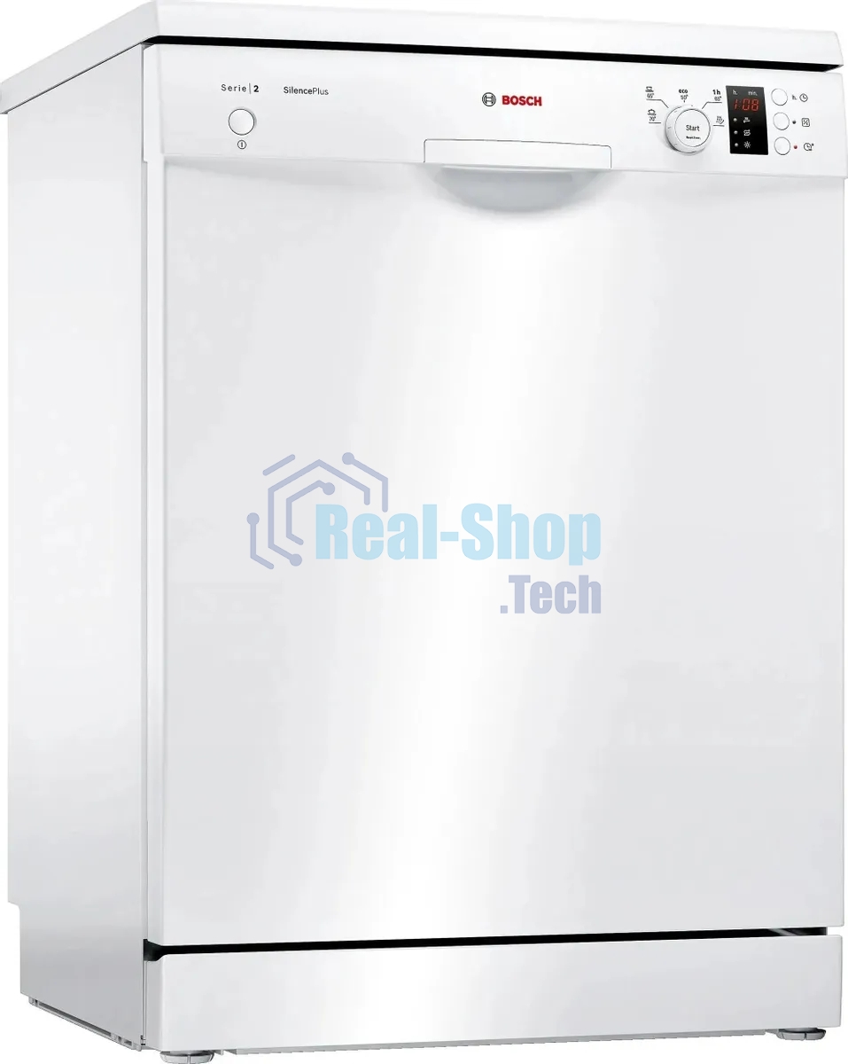Посудомоечная машина Bosch SMS25AW05E, белый, 60 см, 12 компл., сушка конденсационная, 48 дБ, класс A++
