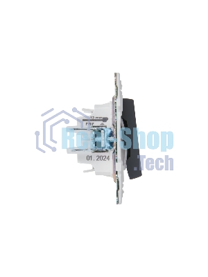 Выключатель IEK SKANDY SK-V09G 2-кл. 10А с индикацией графит SK-V20-1-10-K53