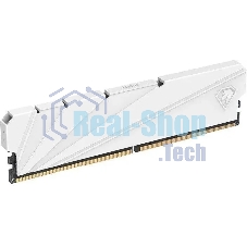 Оперативная память NETAC Shadow S, DDR4, 32Gb (2x16 GB), 3200 MHz, CL16, DIMM, радиатор, белый