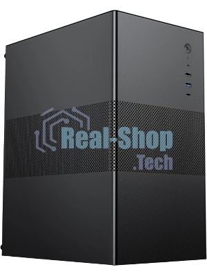 Компьютерный корпусй ACD Coffer 109B mATX, Type-C + USB 3.0 + USB ports + HD audio combo, Mesh, черный.