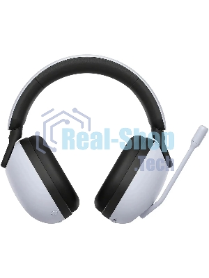 Гарнитура Sony INZONE H9 белый, беспроводная + проводная, Bluetooth, до 32 ч, подсветка