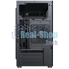 Компьютерный корпус ACD Coffre 104G mATX, Black, CPU 140мм, VGA 245мм, PSU 285мм, 2x3.5INT, 1x2.5INT, 2xUSB 2.0, 1xUSB 3.0, HD Audio, w/o FAN, w/o PSU, TG