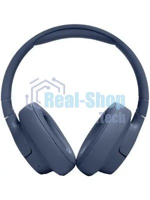 Беспроводные/проводные наушники JBL Tune 720BT синий, полноразмерные, Bluetooth + проводной, до 76 ч.