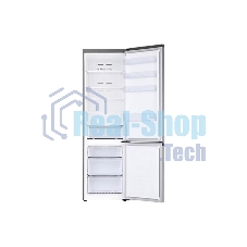 Холодильник Samsung RB38C671DSA/EF серебристый двухкамерный 276/100л морозилка снизу, No Frost
