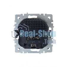 Розетка 1-местная IEK BRITE РЮш10-1-БрШ (BR-R14-16-U21-D21-K37) 16А, с USB A+A 2.1А, с заземлением, с защитными шторками, шампань