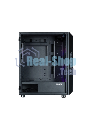 Компьютерный корпус ZALMAN I3 NEO ARGb черный, ATX, черный, FRONT MESH, WINDOW, 2x3.5