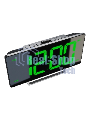 Радиочасы Soundmax SM-1561U (черный с белым)