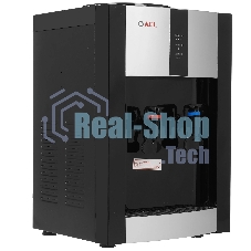 Кулер для воды AEL TD-AEL-47, верхняя загрузка, нагрев 90 °С, охлаждение 15 °С, черный/серебристый