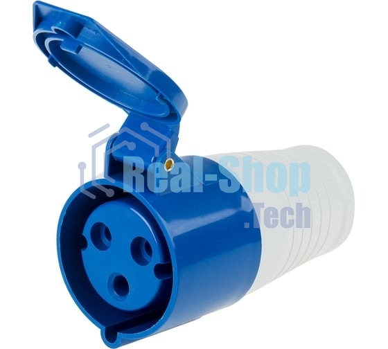 Розетка Rexant 223 переносная 2Р+РЕ 32А 220В IP44