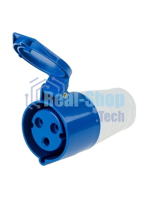 Розетка Rexant 223 переносная 2Р+РЕ 32А 220В IP44