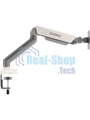 Кронштейн для мониторов ЖК Digma D-MM101 серый 17
