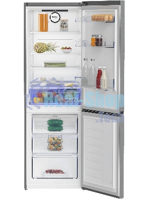 Холодильник Beko B3RCNK365HX нержавеющая сталь двухкамерный 368л морозилка снизу, No Frost