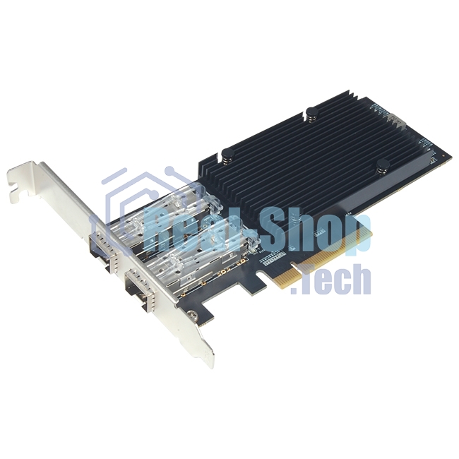 Сетевая карта 25G Dual Port SFP28 PCIe Ethernet Adapter with Intel E810-XXVAM2 Chipset