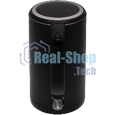 Чайник электрический Centek CT-0020 черный металл 1.7 л, 2200 Вт, бесшовная колба, двойные стенки