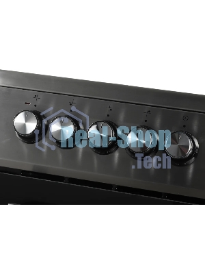 Плита электрическая Beko FSS57100GX серебристый, конфорок 4 шт, духовка 60 л, 50 см x 85 см x 60 см