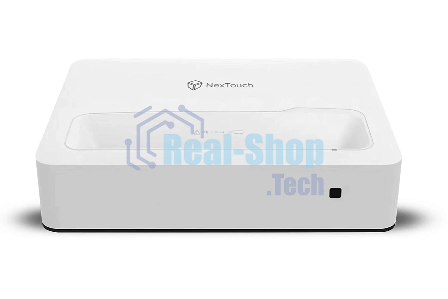 Лазерный проектор Nextouch UST41 DLP, Full HD(1920x1080), 4000 Lm, 500 000:1, TR 0,23:1, HDMI x2, VGA IN, AudioIN 3.5мм, VGA OUT, Audio 3.5 мм OUT, RS232, RJ45, USB (B), 10W; (2 места); 7,4 +9,6 = 17кг.