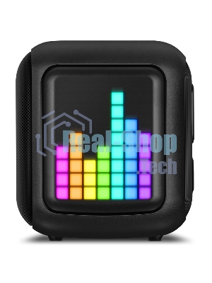 Портативная колонка SVEN PS-880, черный, 1.0, 110 Вт (RMS), Bluetooth, FM, USB, microSD, LED-дисплей, аккумулятор