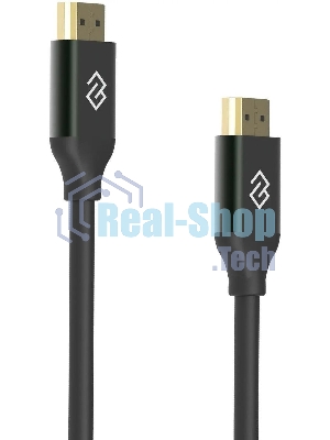 Кабель аудио-видео Digma HDMI (m)/HDMI (m) 3м. феррит.кольца позолоч.конт. черный (D-HDMI-V2.1-3M)