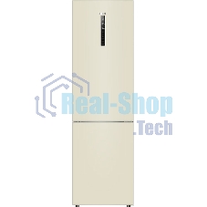 Холодильник Haier C2F637CCGU1 бежевый, двухкамерный, 278/108л, морозилка снизу, No Frost