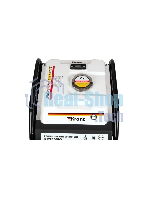 Электрогенератор бензиновый инверторный Kranz KR3500IO, 3.5 кВт, 96 дБ, 27 кг