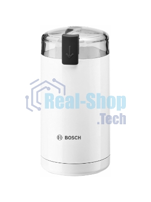 Кофемолка Bosch TSM6A011W 180Вт сист.помол.:ротац.нож вместим.:75гр белый