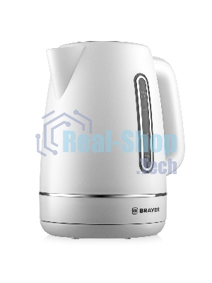 Чайник электрический BRAYER BR6103WH 2200 Вт, 1.7 л, белый